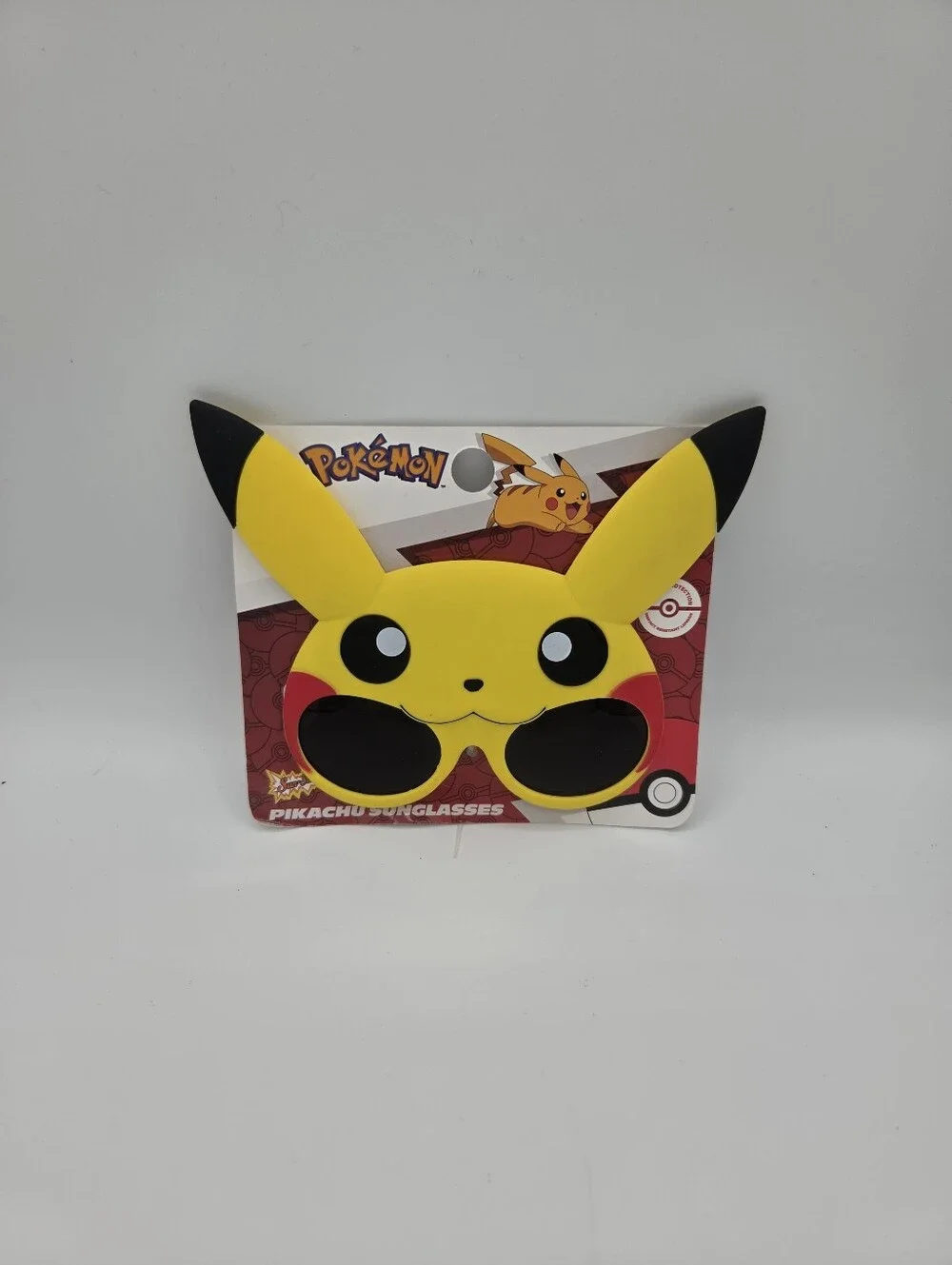 Pikachu Kids Sunglasses - Yellow Pikachu Design